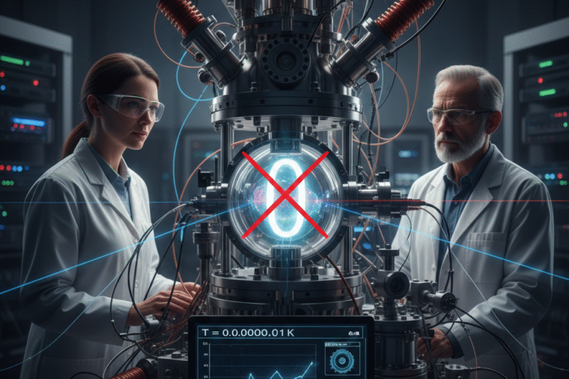 The Big Chill: Why We Can’t Ever Quite Reach the Bottom of the Universe ?