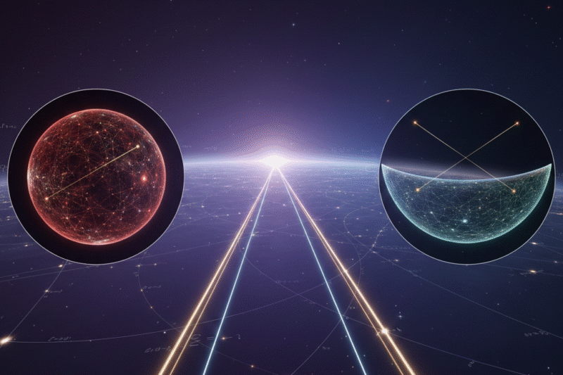 Flat, Round, or a Giant Donut? Unlocking the Mystery of the Universe’s Shape