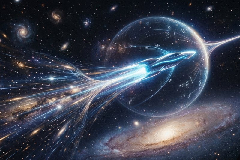 Can Anything Actually Outrun Light?