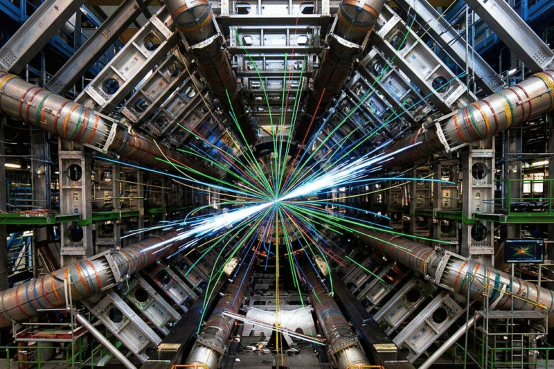 What Happens When Particles Collide at Near Light Speed?