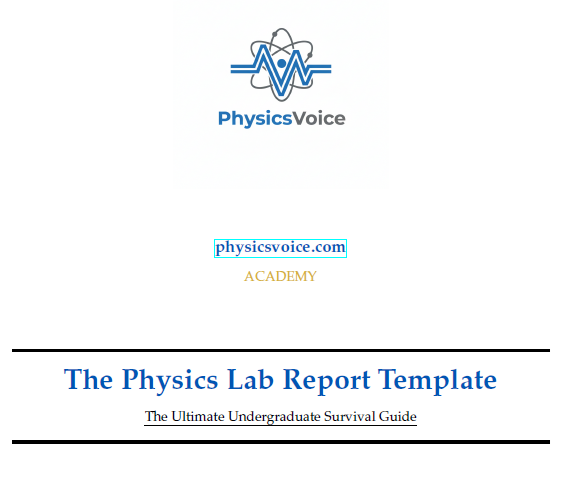 The Physics Lab Report Template