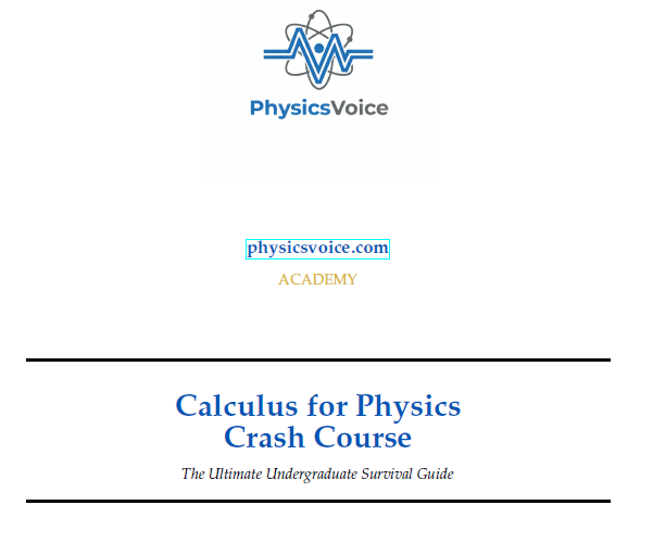 Calculus for Physics Crash Course
